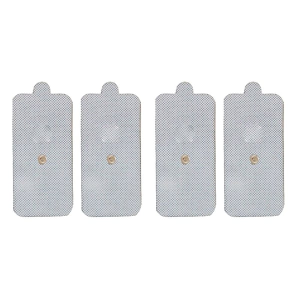 Electrodos Adhesivos de Snap único Kinefis 5X10 cm (Bolsa 4 Unidades)